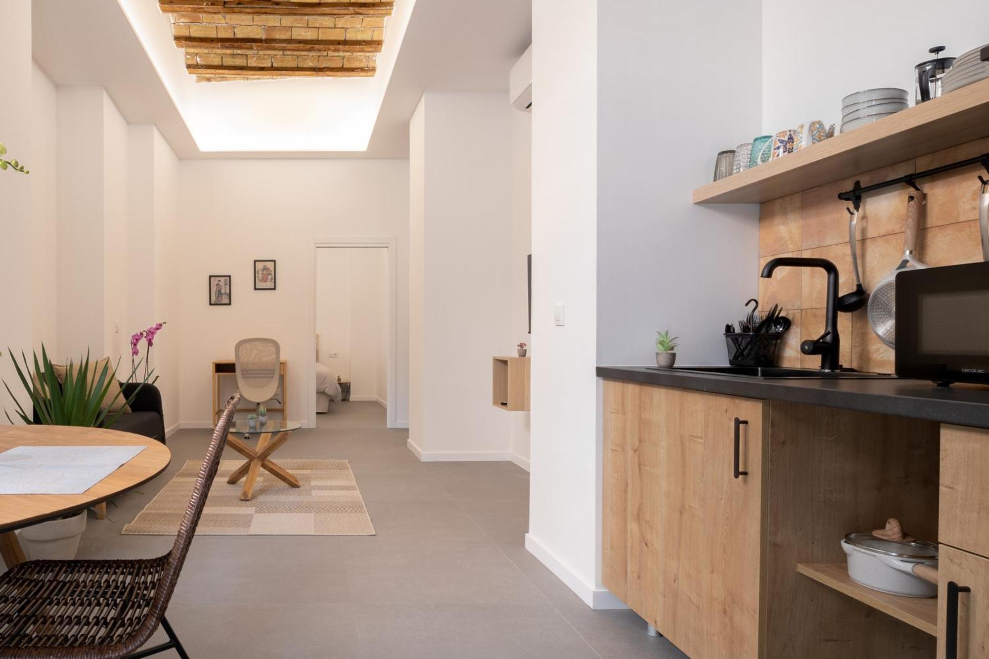 Esc - Loft Comodos Y Espaciosos Estudios Cercanos A Estacion Joaquin Sorolla Apartamento